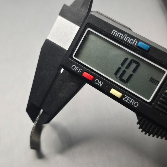 VTG Elle Sterling Silver Ruby Lab Diamond Band Ring Size 9 Wavy 4.13g - Picture 11 of 14